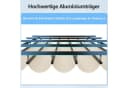 HOMALL Pavillon Pergola mit Aluminiumrahmen und ziehbare Markise Bild 5