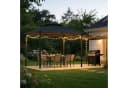 HOMALL Pavillon Extend Grillpavillon Grau mit 1,8m Seitenveranda Bild 1