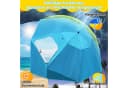 Clanmacy Sonnenschirm Strandschirm UV50+ Blau Pop-up Bild 3