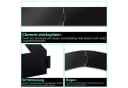 Clanmacy Rasenkante Metall Verzinkt 15cm Schwarz Beetumrandung Bild 5