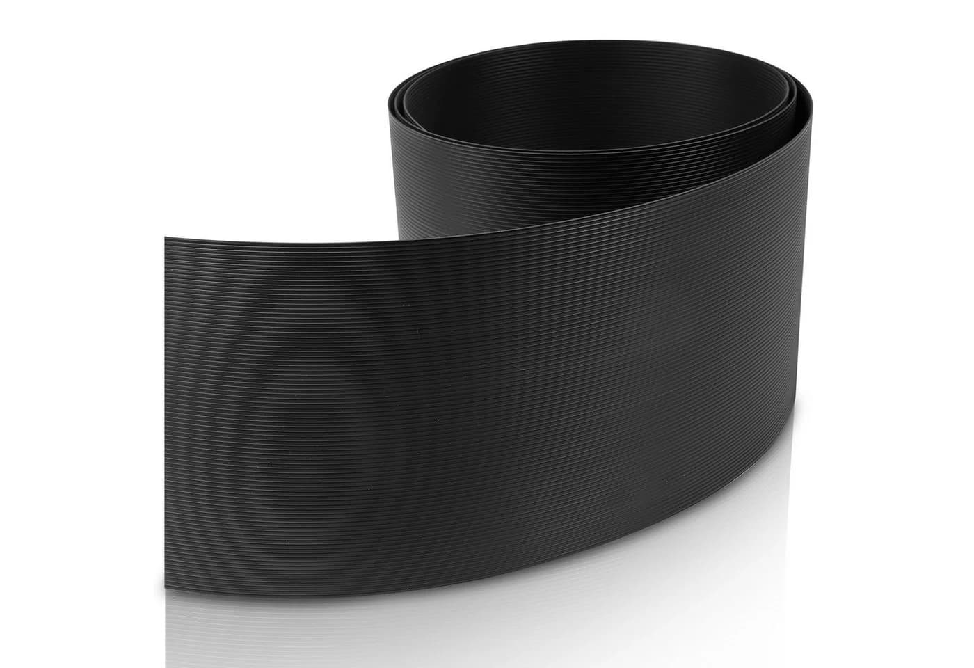 Clanmacy Sichtschutzstreifen 40er Set Anthrazit Hart PVC UV-beständig - Bild 2