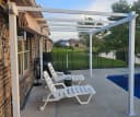 PURPLE LEAF Pergola 3x4m mit Schiebedach Aluminium Bild 3