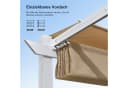 PURPLE LEAF Pergola 3x4m mit Schiebedach Aluminium Bild 5