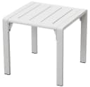 MeXo Aluminium Gartentisch Weiß Wetterfest & Rostfrei Bild 1