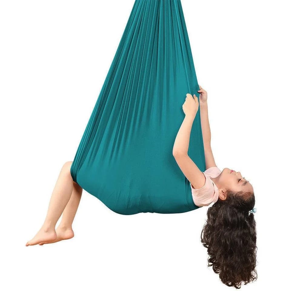 AURIVION Hängestuhl Nestschaukel mit Sitzkissen Nylon