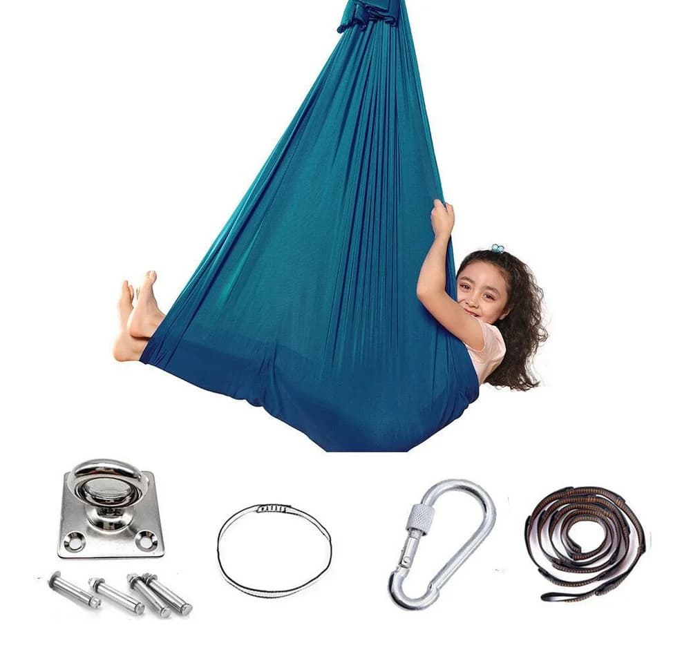 AURIVION Hängestuhl Nestschaukel mit Sitzkissen Nylon - Bild 2