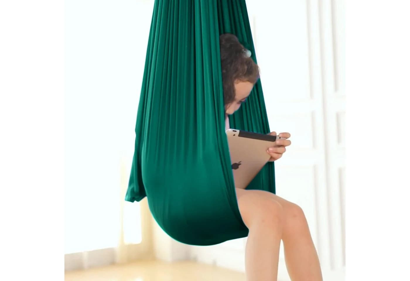 AURIVION Hängestuhl Nestschaukel mit Sitzkissen Nylon - Bild 5
