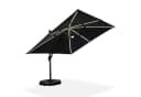 PURPLE LEAF Sonnenschirm Quadratisch LED-Licht 360° Rotation Bild 2