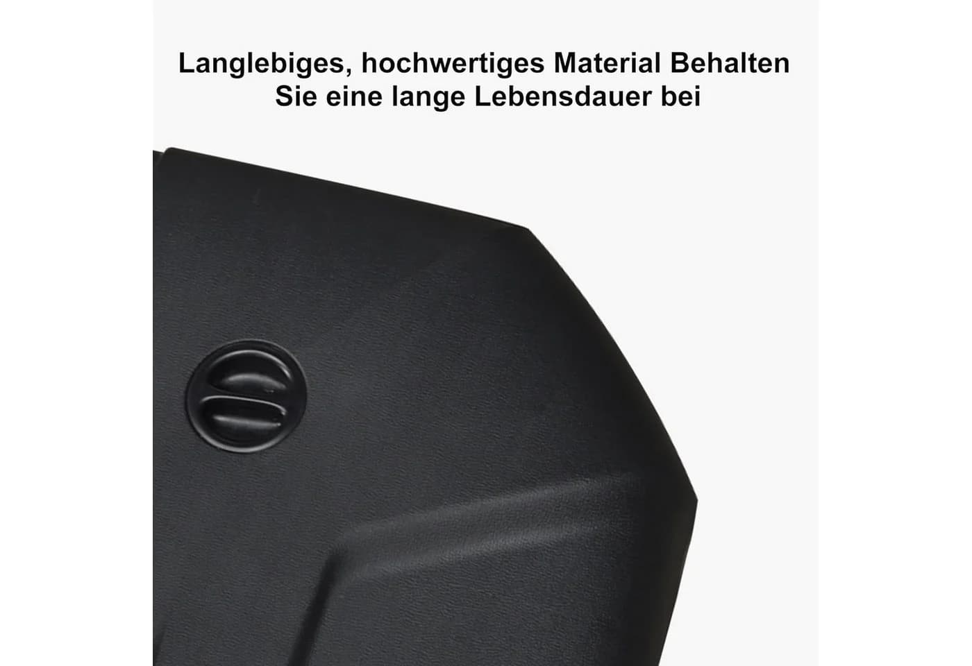 PURPLE LEAF Sonnenschirmständer Anthrazit Befüllbar Metall - Bild 4