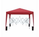 BBWL Faltpavillon 3x3m wasserdicht mit Stahlrahmen und Seitenwänden Bild 1
