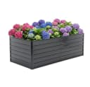 BBWL Hochbeet 190x90x64 cm Metall Rostfrei Wetterfest Holzoptik Bild 1