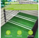 BBWL Hochbeet 190x90x64 cm Metall Rostfrei Wetterfest Holzoptik Bild 5