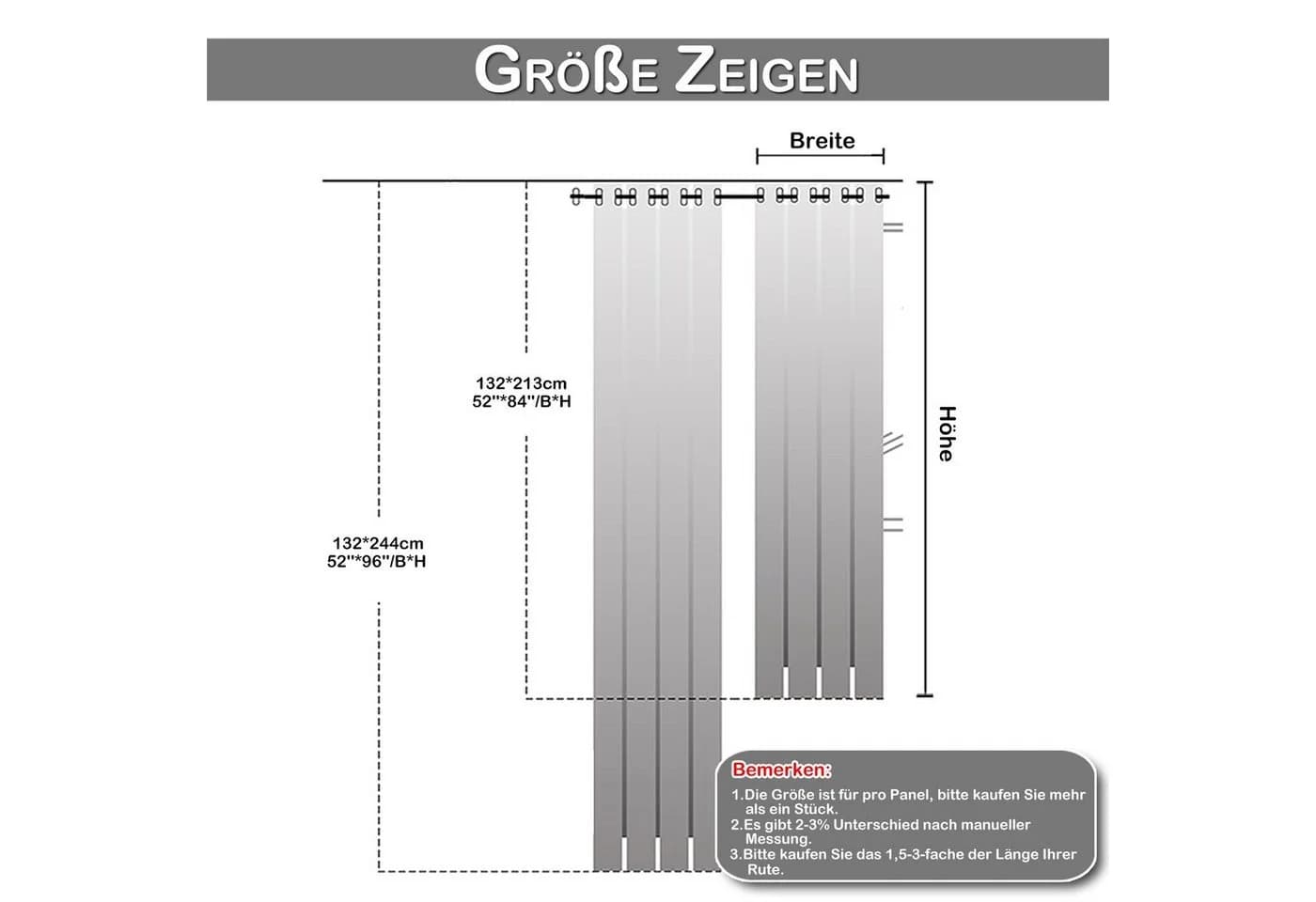 Sunicol Outdoorvorhang mit Ösen Transparent Sonnenschutz 4 St