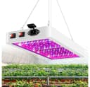 Rosnek Pflanzenlampe 312 LEDs Vollspektrum Blau Rot Weiß Orange Bild 2
