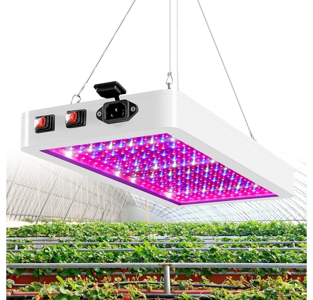 Rosnek Pflanzenlampe 312 LEDs Vollspektrum Blau Rot Weiß Orange - Bild 2