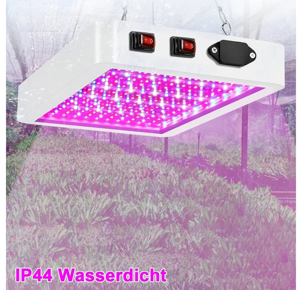 Rosnek Pflanzenlampe 312 LEDs Vollspektrum Blau Rot Weiß Orange - Bild 5