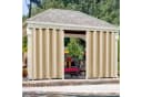 Jibenhome Outdoorgardine Wetterfest mit Ösen 2 St Bild 2
