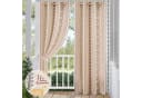 Jibenhome Outdoor-Gardine Wetterfest mit Ösen Boho Style 2er-Pack Bild 2