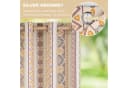 Jibenhome Outdoor-Gardine Wetterfest mit Ösen Boho Style 2er-Pack Bild 4