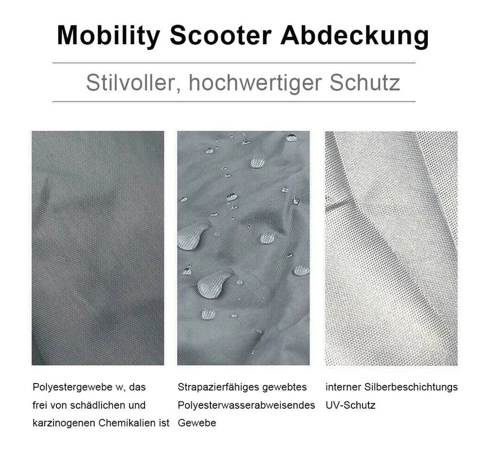 BTTO Gartenmöbel-Schutzhülle Hängesessel Wasserdicht Schwarz/Grau/Grün - Bild 5