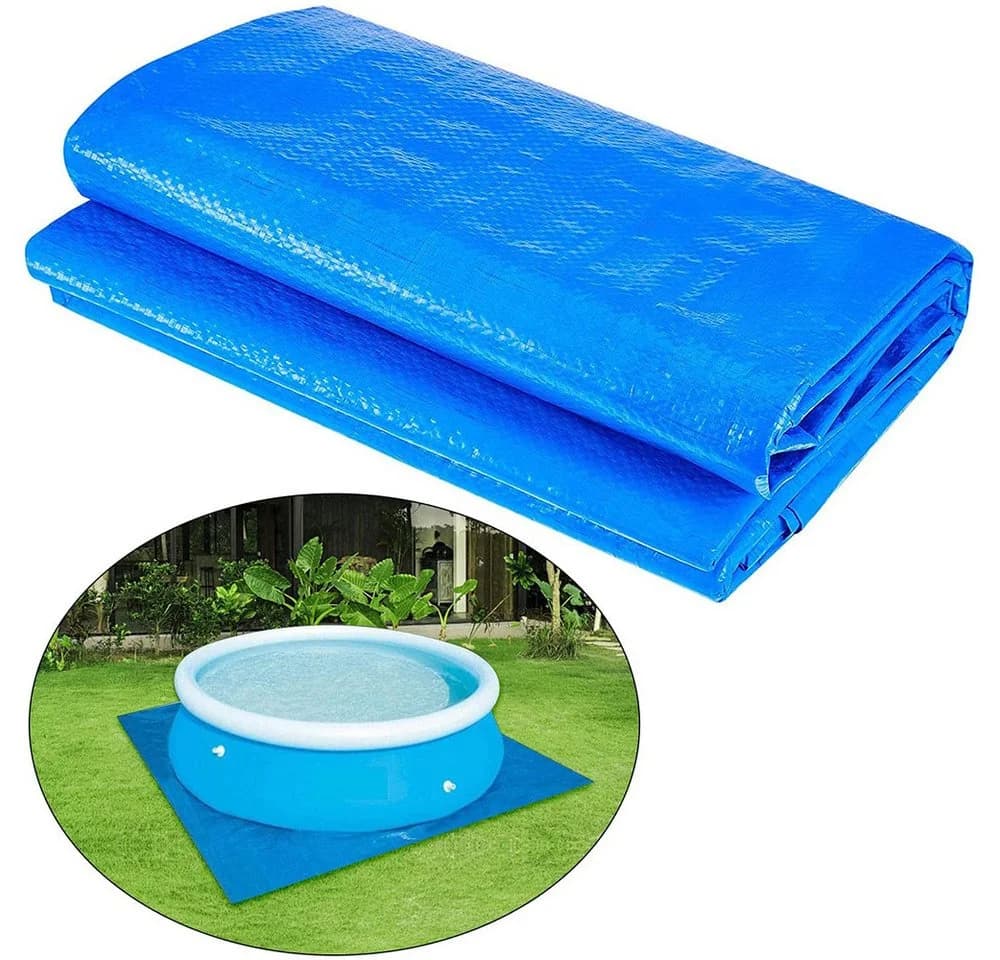 BTTO Pool Bodenschutzplane Wasserdicht Blau PE - Bild 2