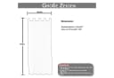 BTTO V&G Terrassenvorhang Wasserdicht Dunkelgrau Bild 1