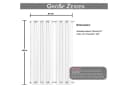 BTTO V&G Outdoor-Vorhang Winddicht & Wasserfest Schwarz Bild 3