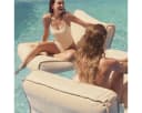Sunnylife Luftmatratze Pool & Outdoor Sessel LUXE Rattan Gelb Bild 5