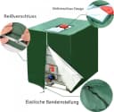 FELIXLEO IBC Tank Abdeckung Schwarz UV-Schutz Oxford Bild 1