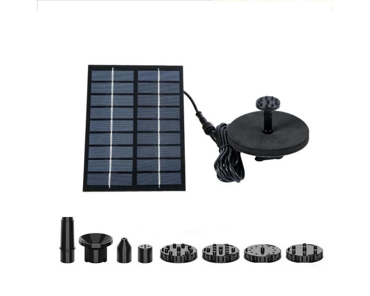 FELIXLEO Solarpumpe 25W Solar Springbrunnen Außen mit 6 Düsen - Bild 2