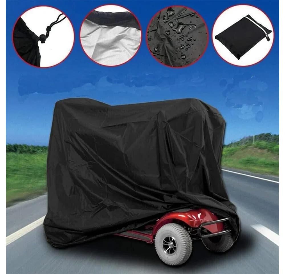 FELIXLEO Schutzhüllen-Sandsäcke Wasserdichte Scooter Abdeckhaube 210D Oxford Rollstuhl Schutzbezug