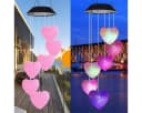 FELIXLEO Solar Windspiel mit LED Farbwechsel und Regenbogen-Effekt Bild 3