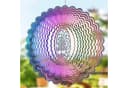 FELIXLEO 3D Windspiel Edelstahl 25cm Silber Bild 1