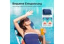 ALPHA CAMP Klappstuhl Strandkorb 2er Set Leichte Tragbare Liege 113 kg Bild 5