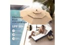 PHI VILLA Sonnenschirm Beige 300 cm mit Tilt-Funktion Bild 3