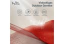 PHI VILLA Balkonschirm Rot mit Kurbel und UV-Schutz Bild 3