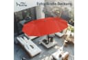 PHI VILLA Balkonschirm Rot mit Kurbel und UV-Schutz Bild 5