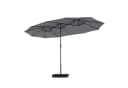 PHI VILLA Sonnenschirm Grau Rechteckig 2,7x4,5m Bild 2