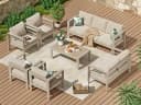 MeXo Gartenlounge-Set 8-10 Personen Aluminium Outdoor Bild 2