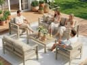 MeXo Gartenlounge-Set 8-10 Personen Aluminium Outdoor Bild 3