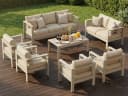 MeXo Gartenlounge-Set 8-10 Personen Aluminium Outdoor Bild 4