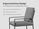MeXo Gartenlounge-Set 7-tlg. Aluminium Polywood Bild 5