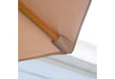 MC Star Sonnenschirm Holz 300 cm Khaki Bambus Bild 1