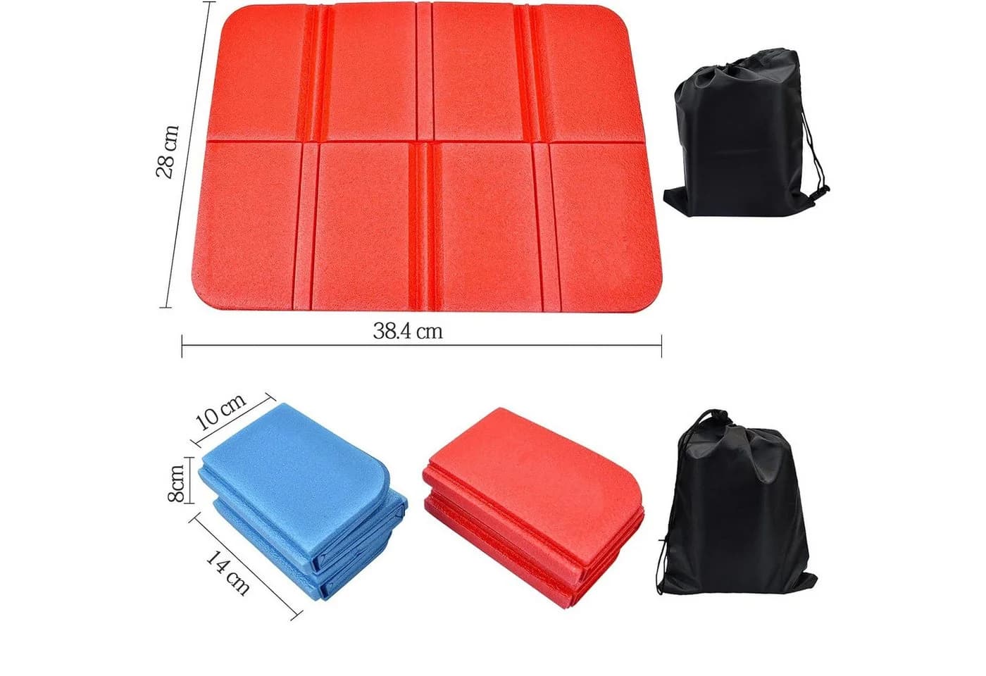 TUWENA Thermo Sitzkissen Faltbar Wasserdicht Outdoor Matte