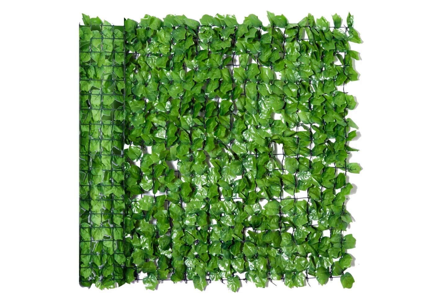 MC Star Balkonsichtschutz Sichtschutzhecke Künstliche Hecke 300x100cm Hellgrün - Bild 2
