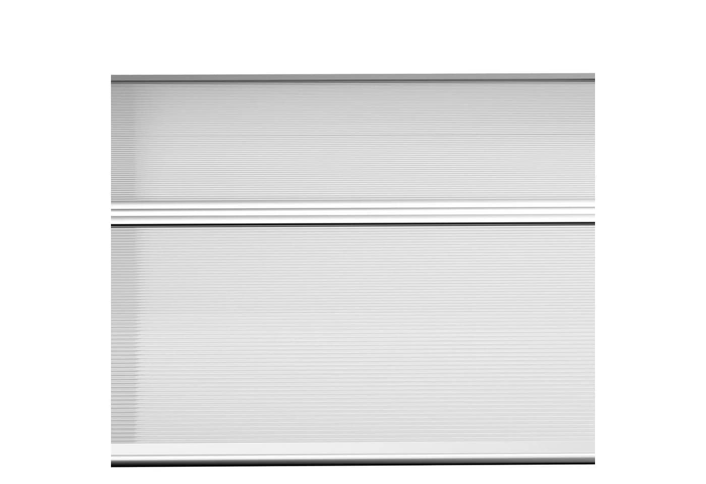 MC Star Pultvordach für Haustüren 200x96x27 cm Aluminium Schwarz - Bild 3