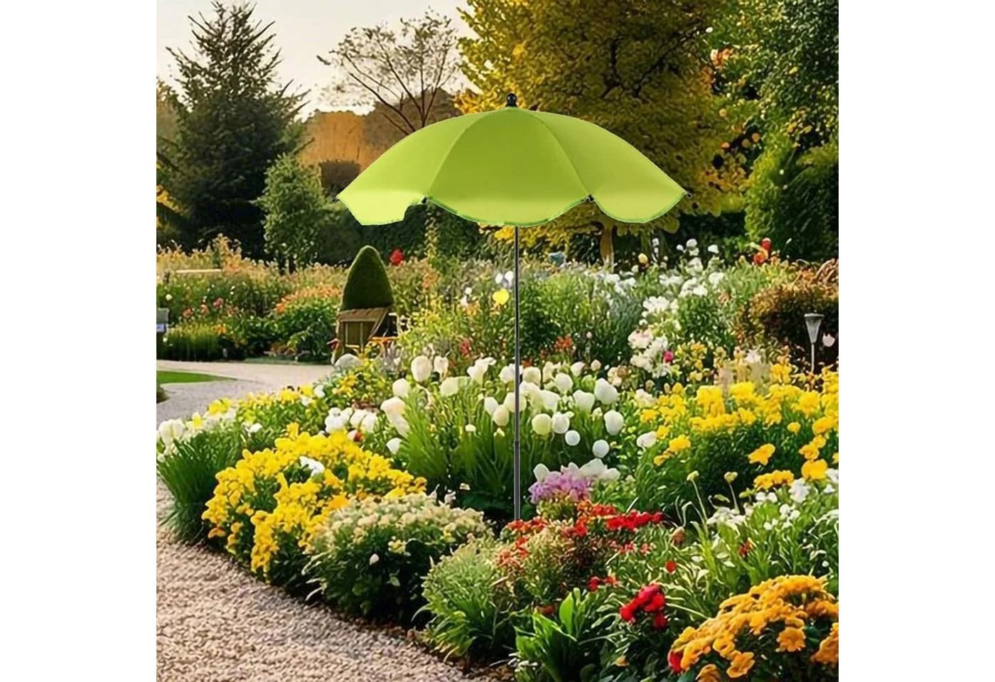 FELIXLEO Pflanzenschirm Sonnenschutz UV-beständig höhenverstellbar Garten - Bild 3