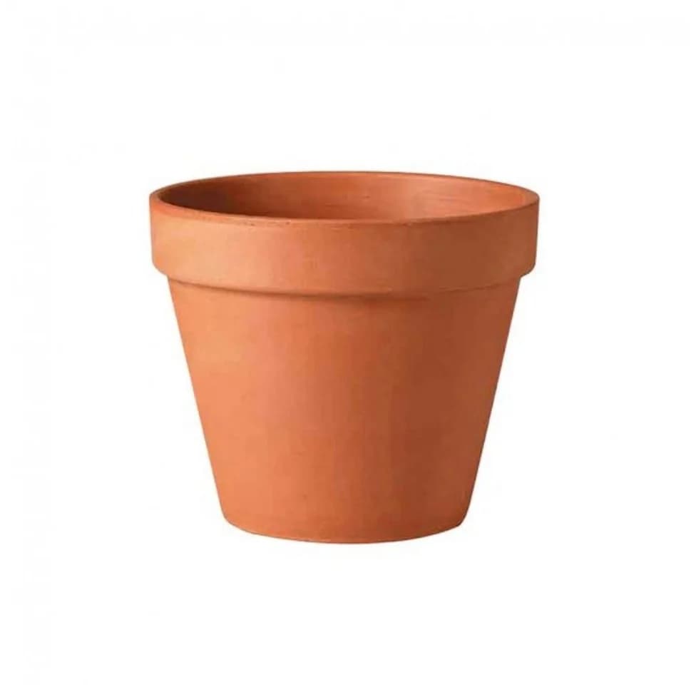Greemotion Blumentopf Ton Terrakotta Ø 21 cm