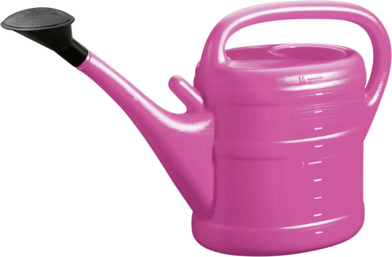 Geli Gießkanne 10 L Kunststoff pink mit Brause