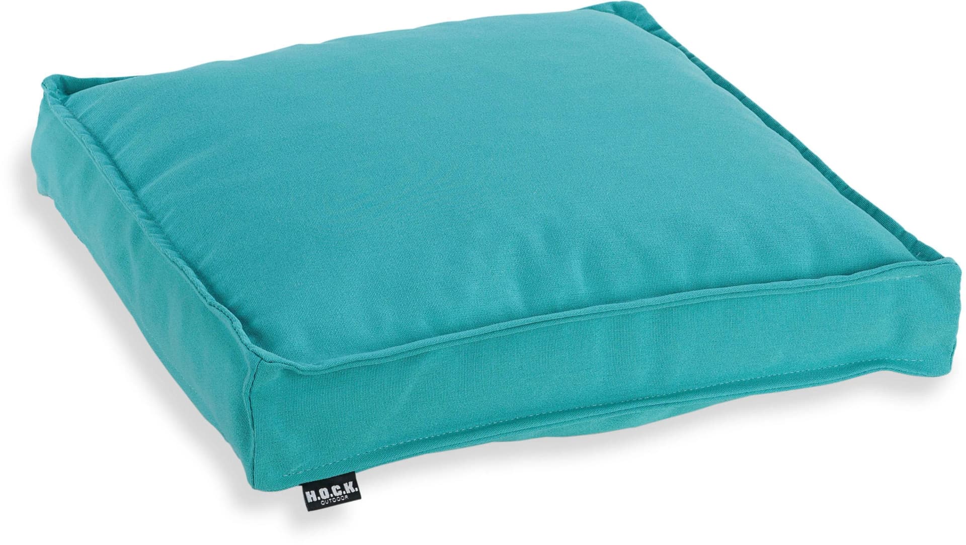 H.O.C.K. Stuhlkissen Classic Uni Outdoor türkis 50x50 cm